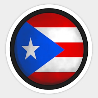 puerto rico flag Sticker